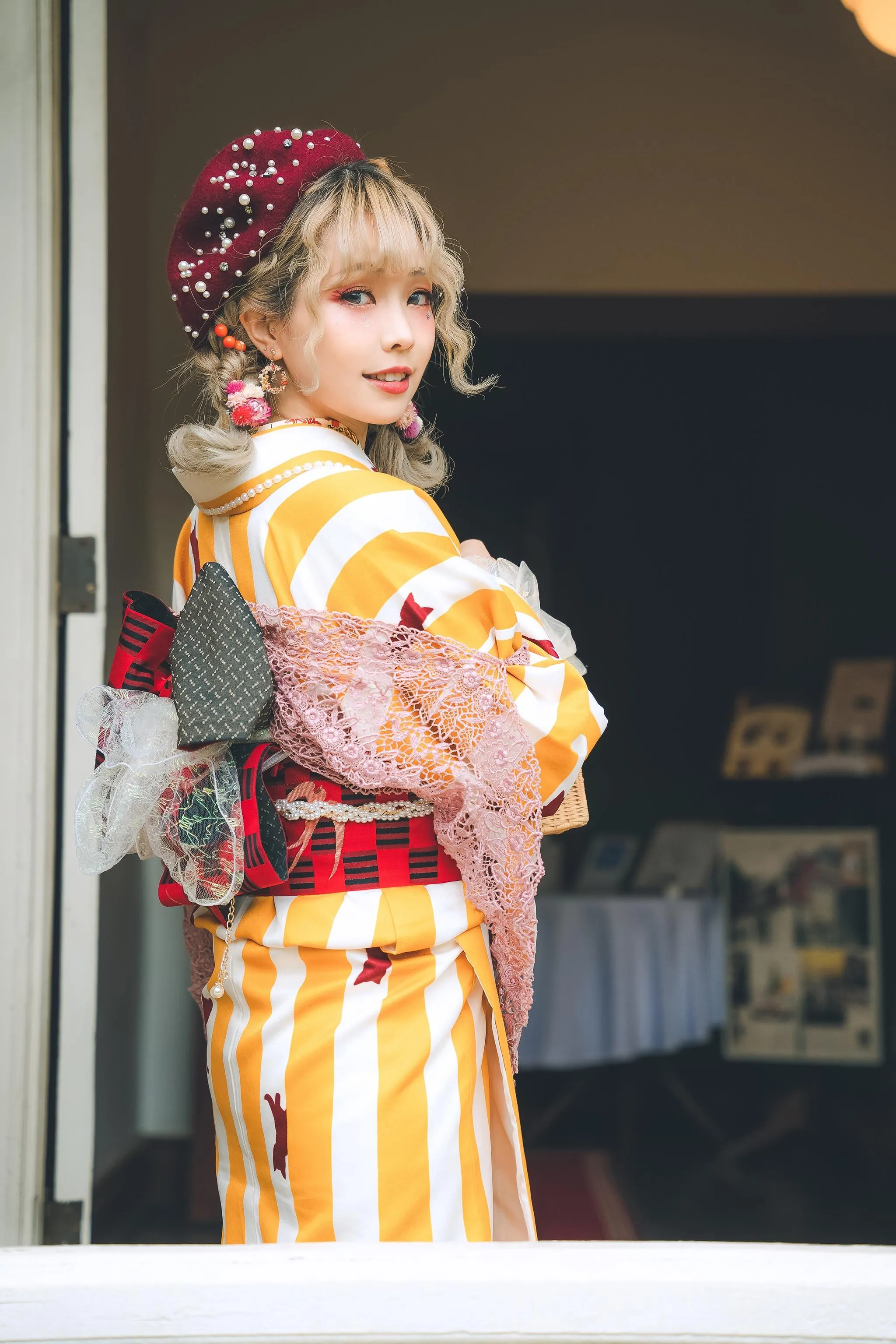 ElyEE子 – NO.90 [2020 Ely Collection] Digital photo set 10套-6 Retro Kimono II [62P]插图